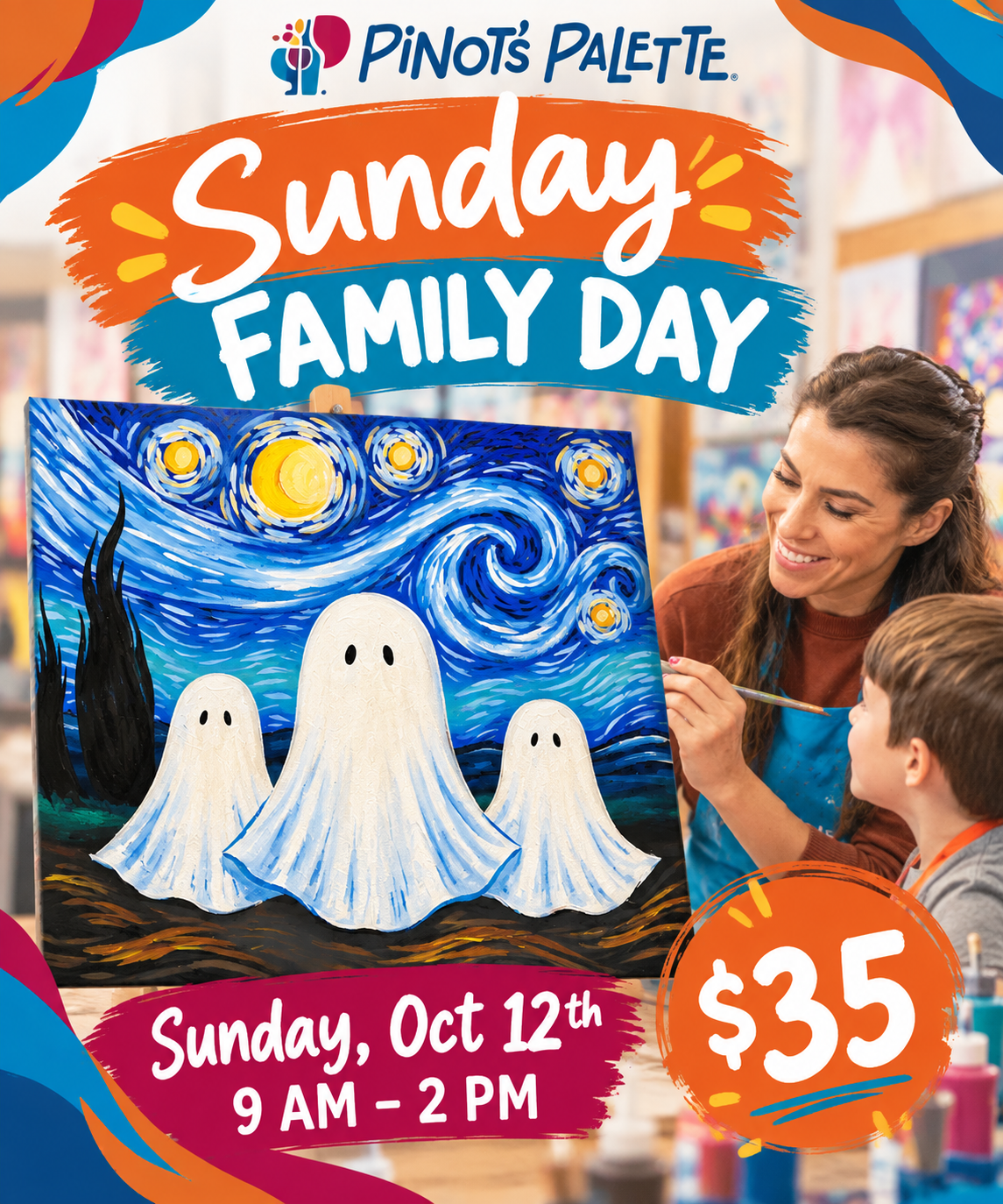Spooktacular Starry Night